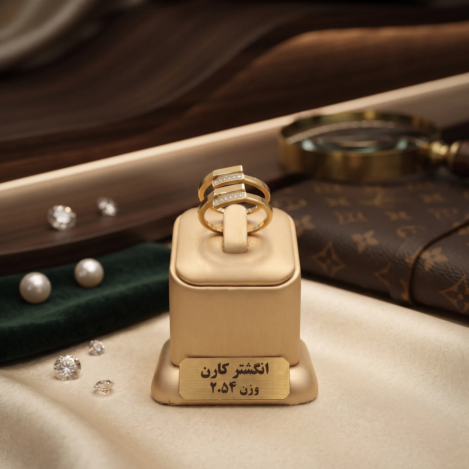 انگشتر طلا کارن — تصویر 2