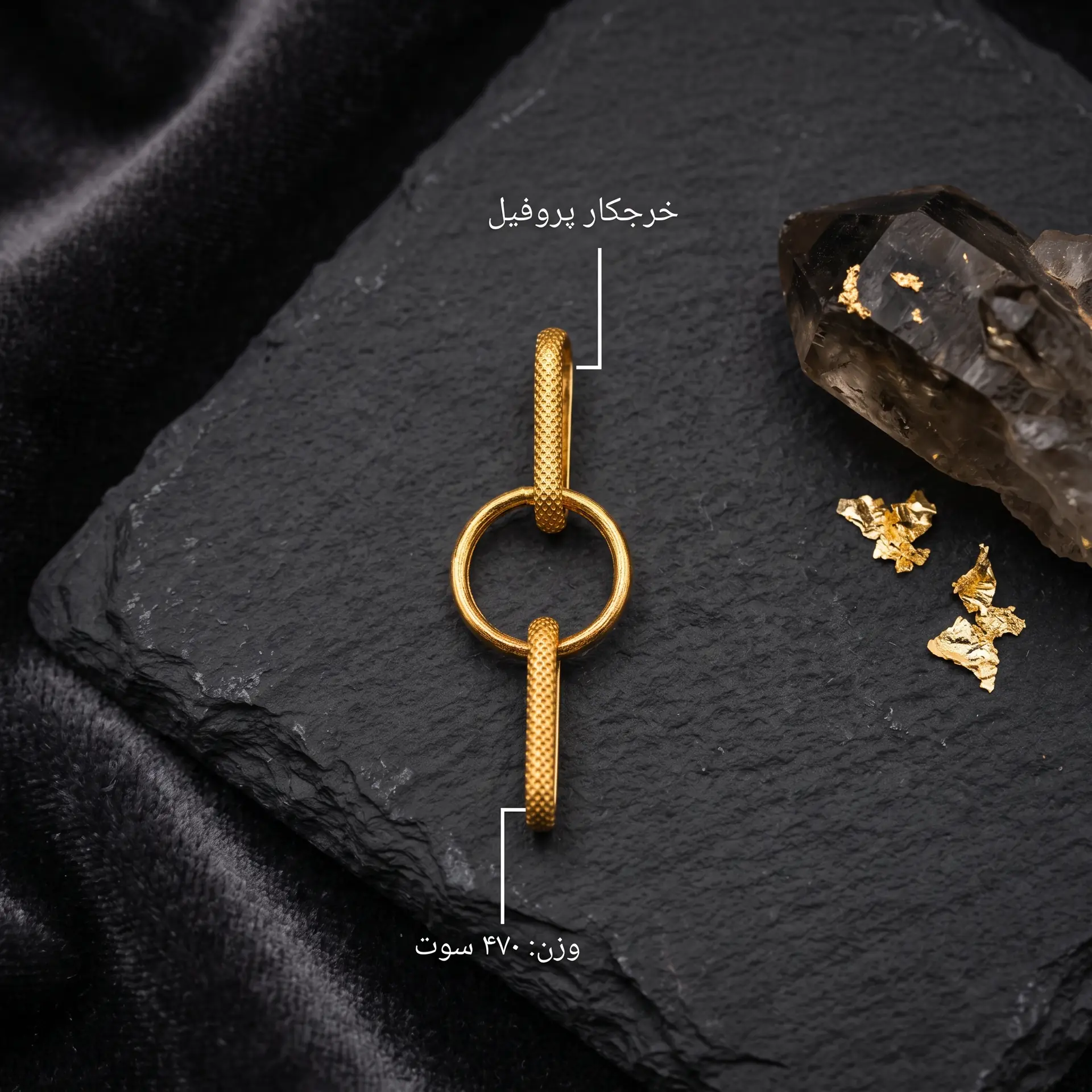 خرج کار طلا پروفیل — تصویر 2