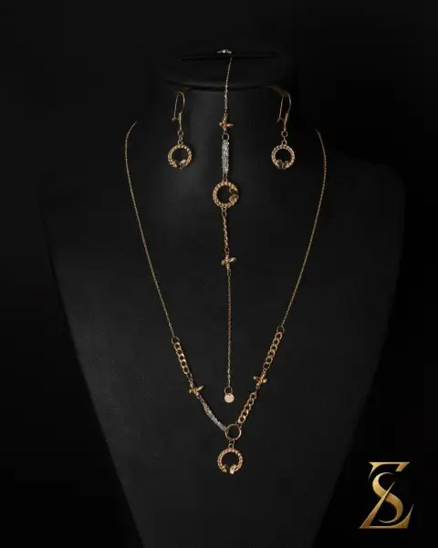 سرویس طلا گندمی مینیمال